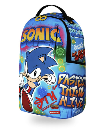 Sprayground Sonic On The Run - Zaini Unisex - Celeste