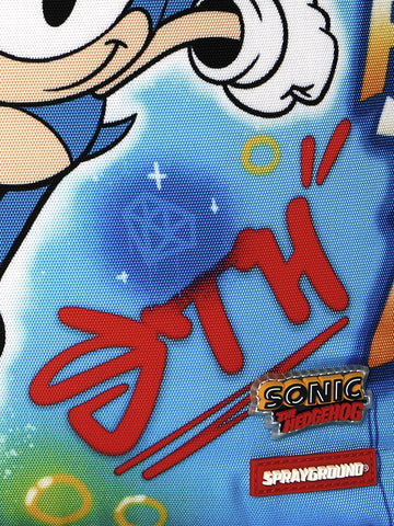 Sprayground Sonic On The Run - Zaini Unisex - Celeste