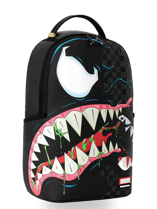 Sprayground Marvel Spiderman Venom Sharkmouth - Zaini Unisex - Nero