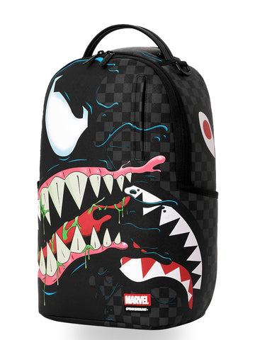 Sprayground Marvel Spiderman Venom Sharkmouth - Zaini Unisex - Nero