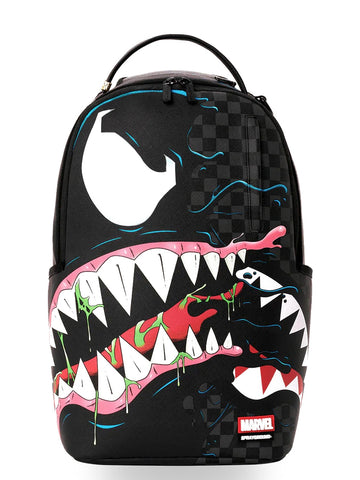 Sprayground Marvel Spiderman Venom Sharkmouth - Zaini Unisex - Nero