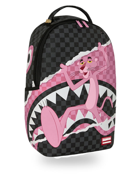 Sprayground Pink Panther On The Run - Zaini Unisex - Nero/Rosa