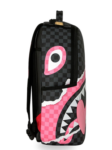 Sprayground Pink Panther On The Run Backpack - Zaini Unisex - Nero/Rosa