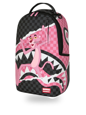 Sprayground Pink Panther On The Run - Zaini Unisex - Nero/Rosa