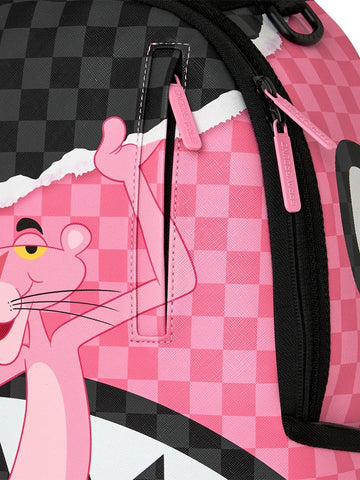 Sprayground Pink Panther On The Run Backpack - Zaini Unisex - Nero/Rosa