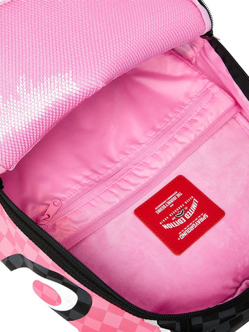 Sprayground Pink Panther On The Run Backpack - Zaini Unisex - Nero/Rosa