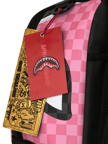 Sprayground Pink Panther On The Run - Zaini Unisex - Nero/Rosa