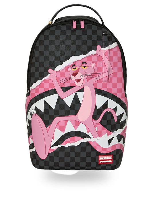 Sprayground Pink Panther On The Run - Zaini Unisex - Nero/Rosa