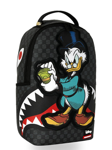 Sprayground Disney Scrooge Counting Money Backpack - Zaini Unisex - Nero