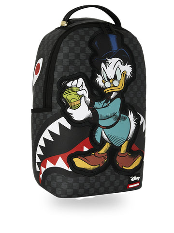 Sprayground Disney Scrooge Counting Money - Zaini Unisex - Nero