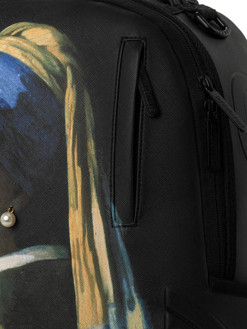 Sprayground Mauritshuis Museum Girl With A Pearl Earring - Zaini Unisex - Nero