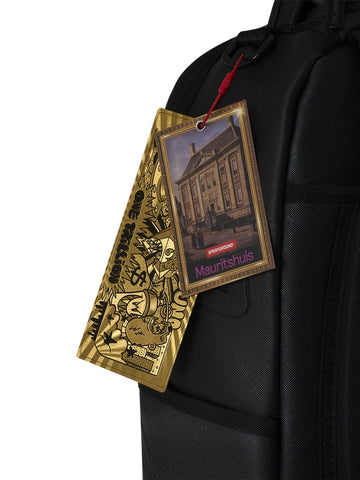 Sprayground Mauritshuis Museum Girl With A Pearl Earring - Zaini Unisex - Nero
