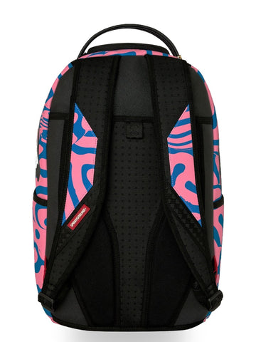 Sprayground Peanuts Snoopy Trippy Backpack - Zaini Unisex - Rosa/Celeste