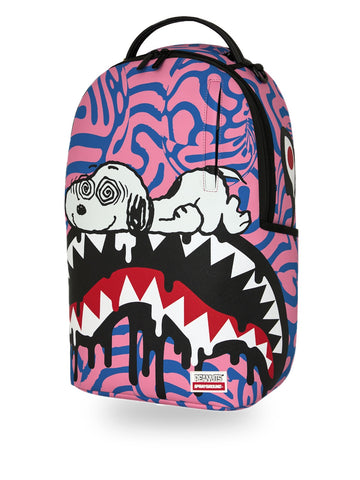 Sprayground Peanuts Snoopy Trippy - Zaini Unisex - Rosa/Celeste