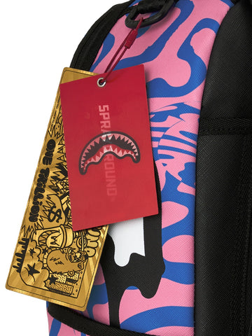 Sprayground Peanuts Snoopy Trippy - Zaini Unisex - Rosa/Celeste