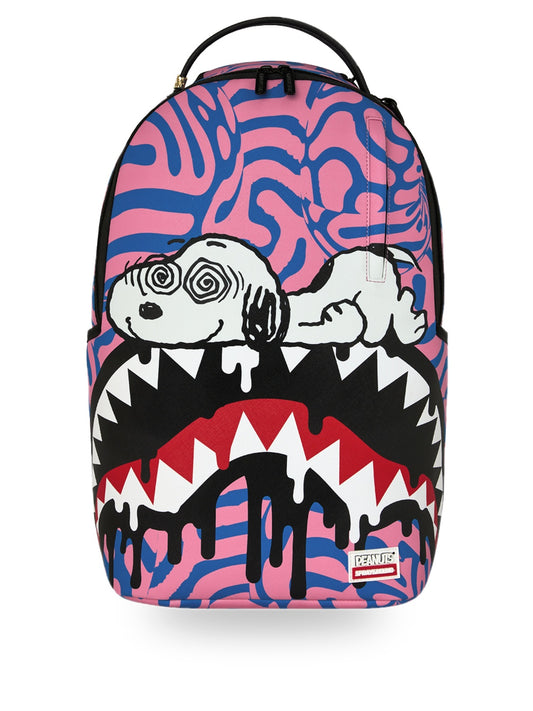 Sprayground Peanuts Snoopy Trippy - Zaini Unisex - Rosa/Celeste