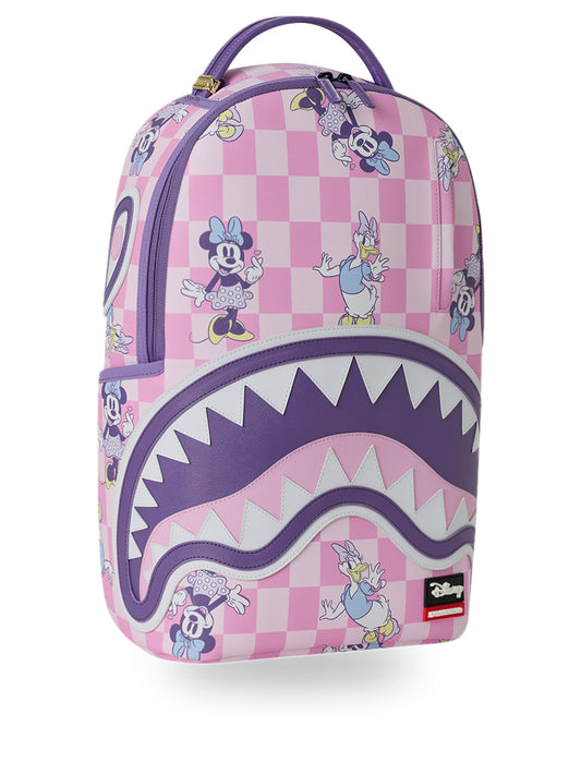 Sprayground Disney Minnie And Daisy Checkers - Zaini Unisex - Rosa