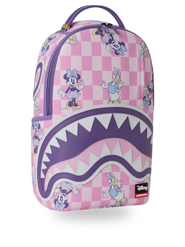 Sprayground Disney Minnie And Daisy Checkers - Zaini Unisex - Rosa
