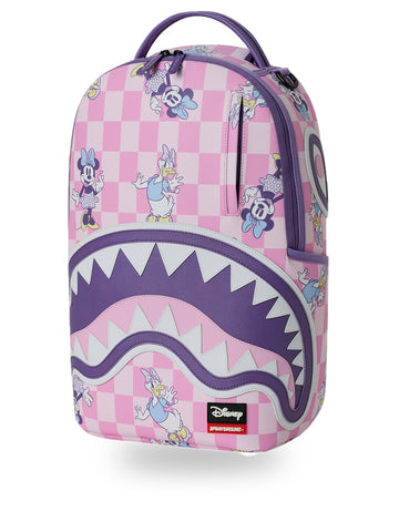 Sprayground Disney Minnie And Daisy Checkers - Zaini Unisex - Rosa