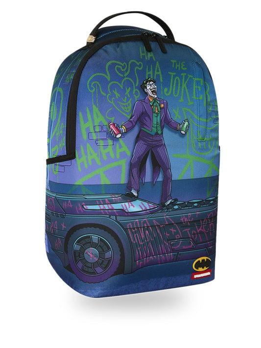 Sprayground Dc Joker Tagged Up Batmobile Backpack - Zaini Unisex - Multicolore