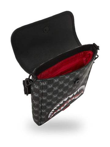 Sprayground Sharks In Paris Wtf Bubbly - Borse Unisex - Nero
