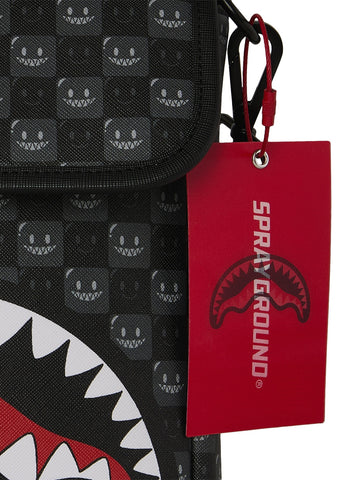 Sprayground Sharks In Paris Wtf Bubbly - Borse Unisex - Nero