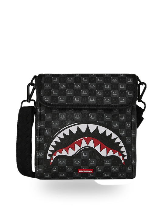 Sprayground Sharks In Paris Wtf Bubbly - Borse Unisex - Nero