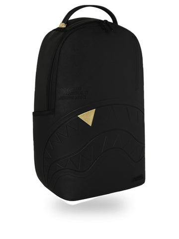 Sprayground Blacked Out Embossed Gold Tooth - Zaini Unisex - Nero/Oro