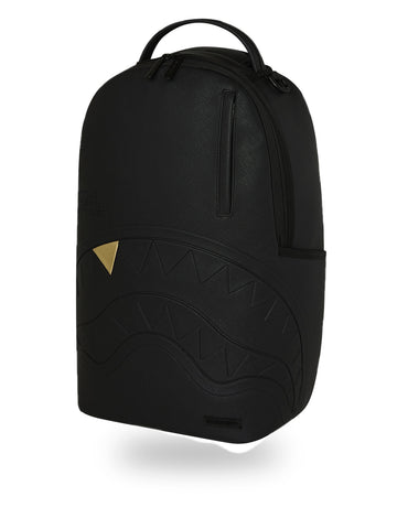Sprayground Blacked Out Embossed Gold Tooth - Zaini Unisex - Nero/Oro