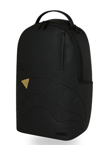 Sprayground Blacked Out Embossed Gold Tooth - Zaini Unisex - Nero/Oro