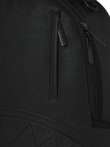 Sprayground Blacked Out Embossed Gold Tooth - Zaini Unisex - Nero/Oro