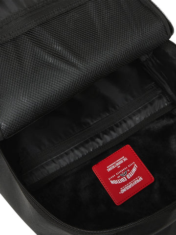 Sprayground Blacked Out Embossed Gold Tooth - Zaini Unisex - Nero/Oro