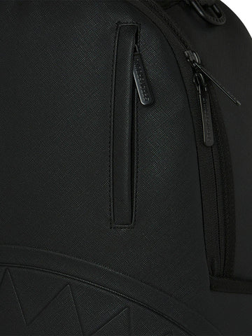 Sprayground Blacked Out Embossed Gold Tooth - Zaini Unisex - Nero/Oro