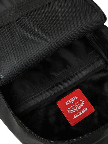 Sprayground Blacked Out Embossed Gold Tooth - Zaini Unisex - Nero/Oro