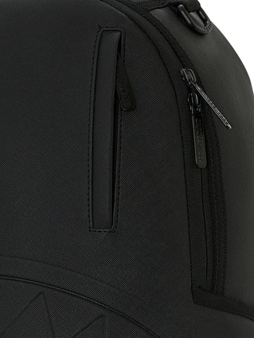Sprayground Blacked Out Embossed Gold Tooth - Zaini Unisex - Nero/Oro