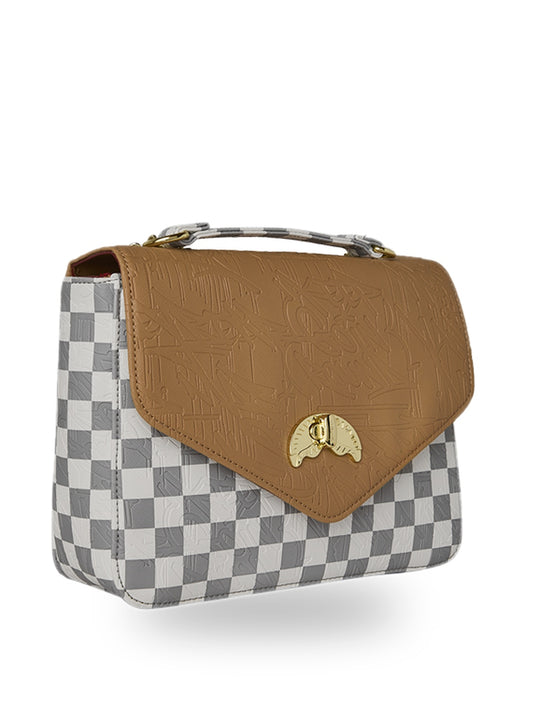 Borsa Bianco/grigio