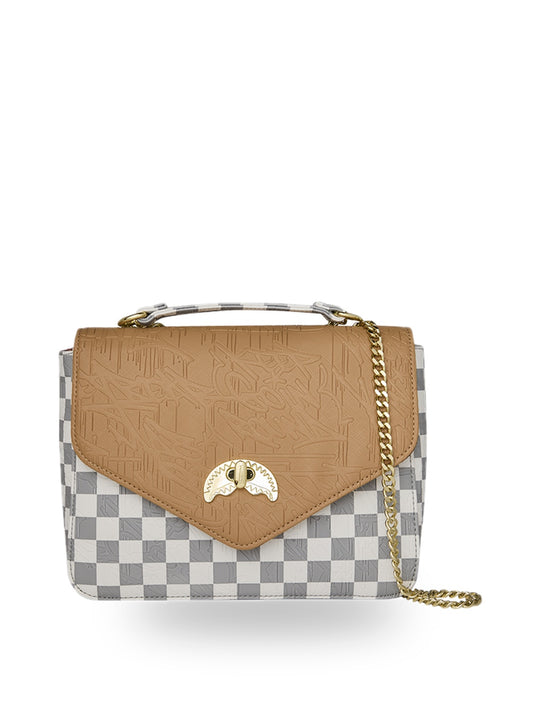 Borsa Bianco/grigio