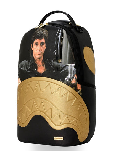 Sprayground Scarface Gold Embossed - Zaini Unisex - Nero/Multicolore