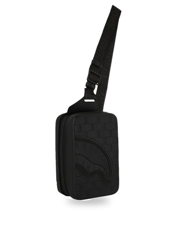 Sprayground Raised Check Hard Shell - Borse Unisex - Nero