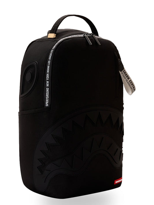 Sprayground Shark Central Printed Zip - Zaini Unisex - Nero