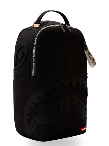 Sprayground Shark Central Printed Zip - Zaini Unisex - Nero