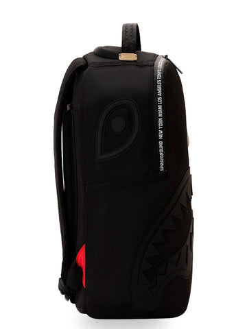 Sprayground Shark Central Printed Zip - Zaini Unisex - Nero