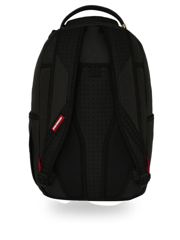 Sprayground Shark Central Embossed Black Nylon - Zaini Unisex - Nero