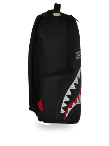 Sprayground Shark Central Black - Zaini Unisex - Nero