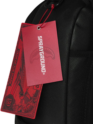 Sprayground Shark Central Black - Zaini Unisex - Nero