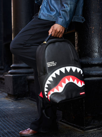 Sprayground Shark Central Black - Zaini Unisex - Nero