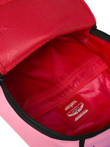 Sprayground Shark Central Pink Embroidered Shark - Zaini Unisex - Rosa/Nero