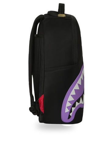Sprayground Shark Central Light Purple - Zaini Unisex - Nero/Lilla