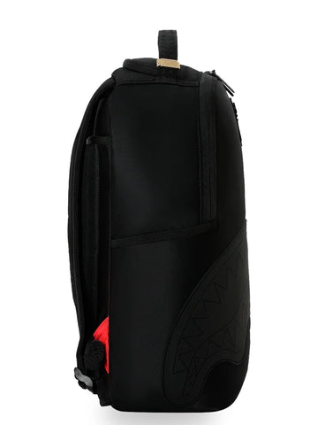 Sprayground Shark Central Blacked Out Embossed Nylon - Zaini Unisex - Nero