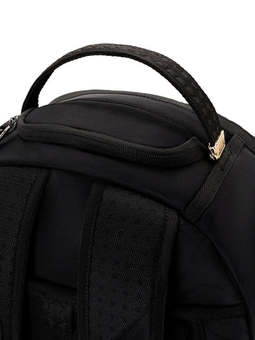 Sprayground Shark Central Blacked Out Embossed Nylon - Zaini Unisex - Nero